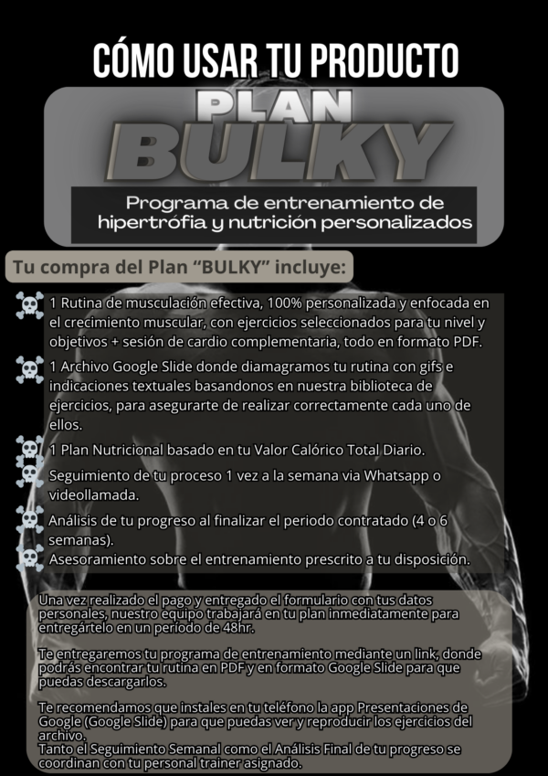 Rutina BULK - Imagen 6