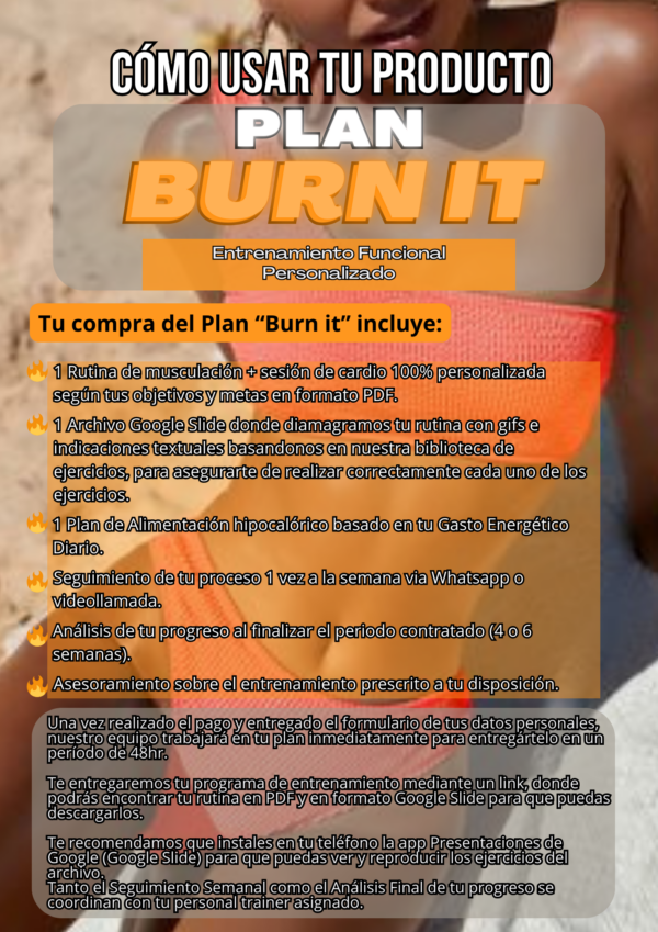 Rutina BURN IT - Imagen 6