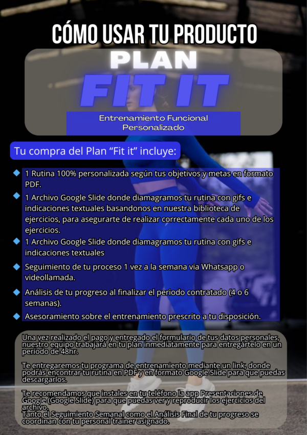 Rutina FIT IT - Imagen 6