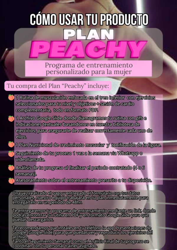 Plan PEACHY - Imagen 6